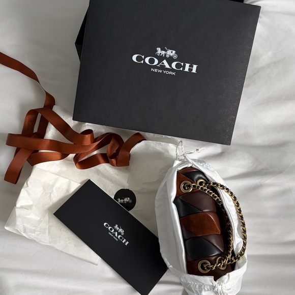 💯authentic COACH Patchwork Tabby20🤎 - Picture 16 of 16